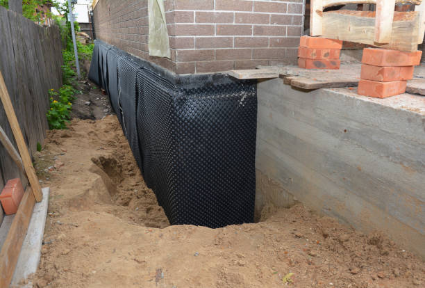 Expert waterproofing evaluation at a Hingham, WI property